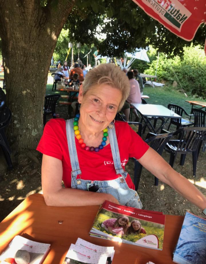 Lächelnde Frau