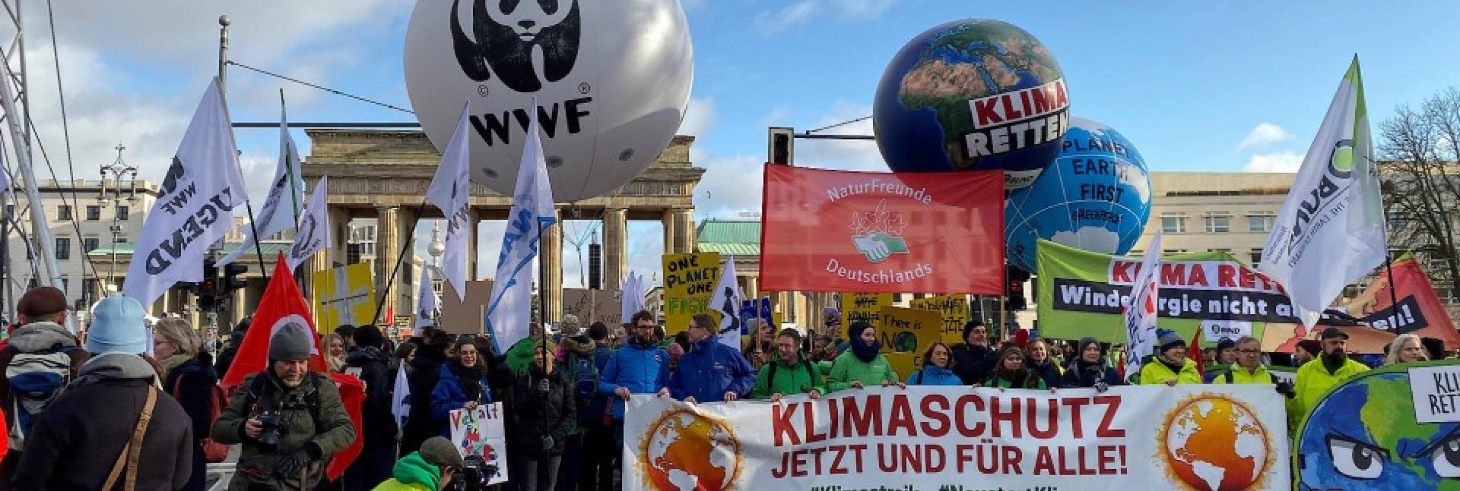 Streiken für den Klimaschutz